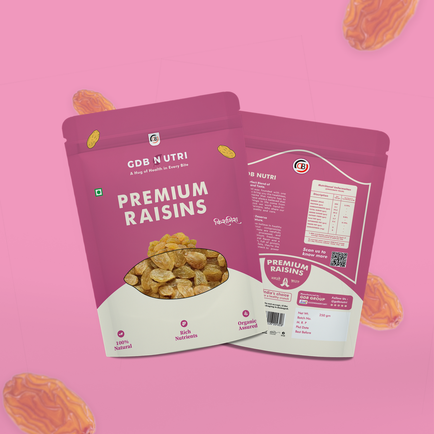 250g Premium Raisins