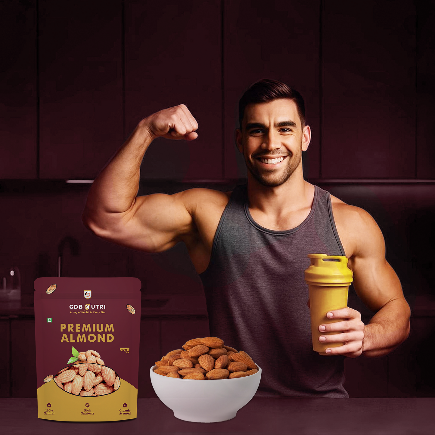 250g Premium Almonds