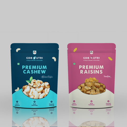 250gCashew and 250gRaiains