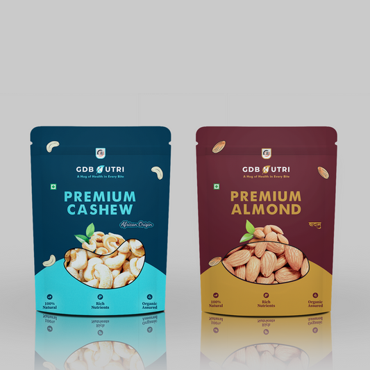 250gCashew and 250gAlmond